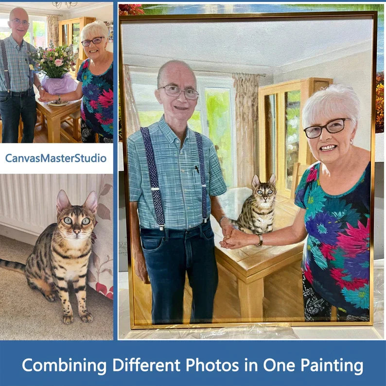Custom Portraits from Photos - People &amp; Pets