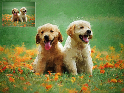 Custom Portraits from Photos - People &amp; Pets