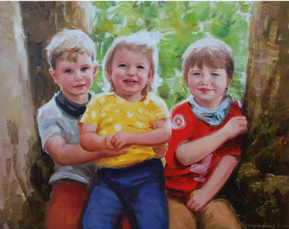 Custom Portraits from Photos - People &amp; Pets